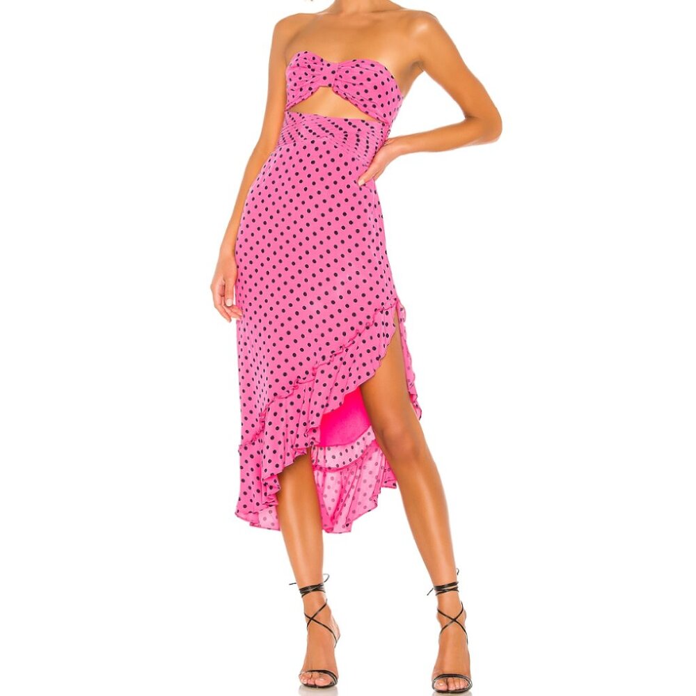 Lovers and Friends Pink Miranda Dress